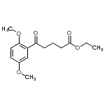 CAS 登录号：898758-29-7， 乙基5-(2,5-二甲氧基苯基)-5-氧代戊酸酯
