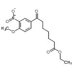 CAS#: 898758-95-7, Ethyl 7-(4-methoxy-3-nitrophenyl)-7-oxoheptanoate