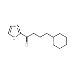 CAS#: 898759-08-5, 4-Cyclohexyl-1-(1,3-oxazol-2-yl)-1-butanone