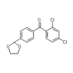 CAS#: 898760-68-4, (2,4-Dichlorophenyl)[4-(1,3-dioxolan-2-yl)phenyl]methanone