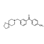 CAS#: 898761-35-8, [3-(1,4-Dioxa-8-azaspiro[4.5]dec-8-ylmethyl)phenyl](4-methylphenyl)methanone