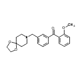 CAS#: 898761-38-1, [3-(1,4-Dioxa-8-azaspiro[4.5]dec-8-ylmethyl)phenyl](2-methoxyphenyl)methanone
