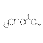 CAS#: 898761-71-2, (4-Bromophenyl)[3-(1,4-dioxa-8-azaspiro[4.5]dec-8-ylmethyl)phenyl]methanone