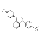 CAS#: 898762-15-7, {2-[(4-Methyl-1-piperazinyl)methyl]phenyl}[4-(trifluoromethyl)phenyl]methanone