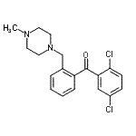 CAS#: 898762-36-2, (2,5-Dichlorophenyl){2-[(4-methyl-1-piperazinyl)methyl]phenyl}methanone