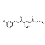 CAS#: 898762-41-9, Ethyl 3-[3-(3-chlorophenyl)propanoyl]benzoate