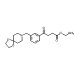 CAS#: 898762-58-8, Ethyl 4-[3-(1,4-dioxa-8-azaspiro[4.5]dec-8-ylmethyl)phenyl]-4-oxobutanoate