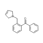 CAS#: 898762-77-1, [2-(2,5-Dihydro-1H-pyrrol-1-ylmethyl)phenyl](phenyl)methanone