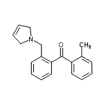 CAS#: 898762-79-3, [2-(2,5-Dihydro-1H-pyrrol-1-ylmethyl)phenyl](2-methylphenyl)methanone
