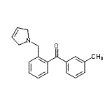CAS#: 898762-81-7, [2-(2,5-Dihydro-1H-pyrrol-1-ylmethyl)phenyl](3-methylphenyl)methanone