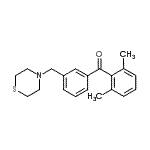 CAS#: 898763-19-4, (2,6-Dimethylphenyl)[3-(4-thiomorpholinylmethyl)phenyl]methanone