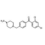 CAS#: 898763-21-8, (2,4-Dichlorophenyl){4-[(4-methyl-1-piperazinyl)methyl]phenyl}methanone