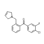 CAS#: 898763-41-2, (4-Chloro-3-fluorophenyl)[2-(2,5-dihydro-1H-pyrrol-1-ylmethyl)phenyl]methanone