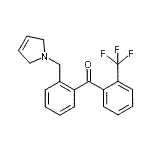 CAS#: 898763-53-6, [2-(2,5-Dihydro-1H-pyrrol-1-ylmethyl)phenyl][2-(trifluoromethyl)phenyl]methanone