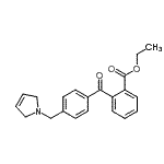 CAS#: 898763-89-8, Ethyl 2-[4-(2,5-dihydro-1H-pyrrol-1-ylmethyl)benzoyl]benzoate