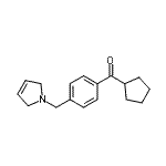 CAS#: 898764-85-7, Cyclopentyl[4-(2,5-dihydro-1H-pyrrol-1-ylmethyl)phenyl]methanone