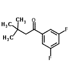 CAS#: 898764-98-2, 1-(3,5-Difluorophenyl)-3,3-dimethyl-1-butanone