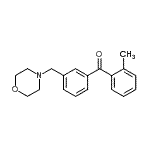 CAS#: 898764-99-3, (2-Methylphenyl)[3-(4-morpholinylmethyl)phenyl]methanone