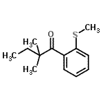 CAS#: 898765-28-1, 2,2-Dimethyl-1-[2-(methylsulfanyl)phenyl]-1-butanone