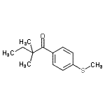 CAS#: 898765-31-6, 2,2-Dimethyl-1-[4-(methylsulfanyl)phenyl]-1-butanone