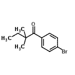 CAS#: 898765-37-2, 1-(4-Bromophenyl)-2,2-dimethyl-1-butanone