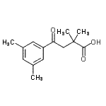 CAS 登录号：898765-45-2， 4-(3,5-二甲基苯基)-2,2-二甲基-4-氧代丁酸