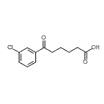 CAS#: 898765-71-4, 6-(3-Chlorophenyl)-6-oxohexanoic acid