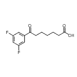 CAS#: 898765-83-8, 7-(3,5-Difluorophenyl)-7-oxoheptanoic acid