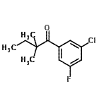 CAS 登录号：898765-88-3， 1-(3-氯-5-氟苯基)-2,2-二甲基-1-丁酮