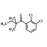 CAS#: 898765-92-9, 1-(2,3-Dichlorophenyl)-2,2-dimethyl-1-butanone