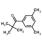 CAS 登录号：898766-24-0， 1-(3,5-二甲基苯基)-2,2-二甲基-丙-1-酮