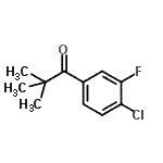 CAS#: 898766-30-8, 1-(4-Chloro-3-fluorophenyl)-2,2-dimethyl-1-propanone