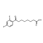 CAS#: 898766-31-9, 8-(2,4-Difluorophenyl)-8-oxooctanoic acid