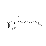 CAS#: 898767-21-0, 6-(3-Fluorophenyl)-6-oxohexanenitrile