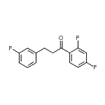 CAS#: 898767-67-4, 1-(2,4-Difluorophenyl)-3-(3-fluorophenyl)-1-propanone