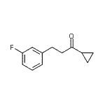 CAS#: 898767-77-6, 1-Cyclopropyl-3-(3-fluorophenyl)-1-propanone
