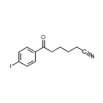 CAS#: 898767-86-7, 6-(4-Iodophenyl)-6-oxohexanenitrile