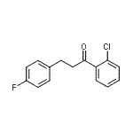 CAS#: 898768-52-0, 1-(2-Chlorophenyl)-3-(4-fluorophenyl)-1-propanone