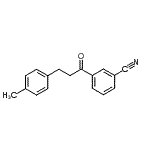 CAS#: 898768-55-3, 3-[3-(4-Methylphenyl)propanoyl]benzonitrile