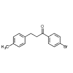 CAS 登录号：898768-71-3， 1-(4-溴苯基)-3-(4-甲基苯基)-1-丙酮