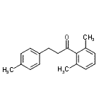 CAS 登录号：898768-83-7， 1-(2,6-二甲基苯基)-3-(4-甲基苯基)-1-丙酮