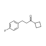 CAS 登录号：898768-88-2， 1-环丁基-3-(4-氟苯基)-1-丙酮