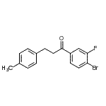 CAS#: 898768-89-3, 1-(4-Bromo-3-fluorophenyl)-3-(4-methylphenyl)-1-propanone