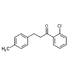 CAS 登录号：898768-95-1， 1-(2-氯苯基)-3-(4-甲基苯基)-1-丙酮