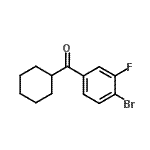 CAS#: 898769-21-6, (4-Bromo-3-fluorophenyl)(cyclohexyl)methanone