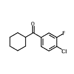 CAS#: 898769-24-9, (4-Chloro-3-fluorophenyl)(cyclohexyl)methanone