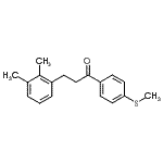 CAS#: 898769-32-9, 3-(2,3-Dimethylphenyl)-1-[4-(methylsulfanyl)phenyl]-1-propanone