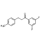CAS#: 898769-40-9, 1-(3,5-Difluorophenyl)-3-(4-methylphenyl)-1-propanone