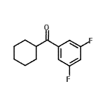 CAS#: 898769-58-9, Cyclohexyl(3,5-difluorophenyl)methanone