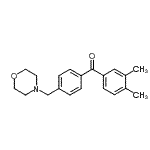 CAS#: 898770-14-4, (3,4-Dimethylphenyl)[4-(4-morpholinylmethyl)phenyl]methanone